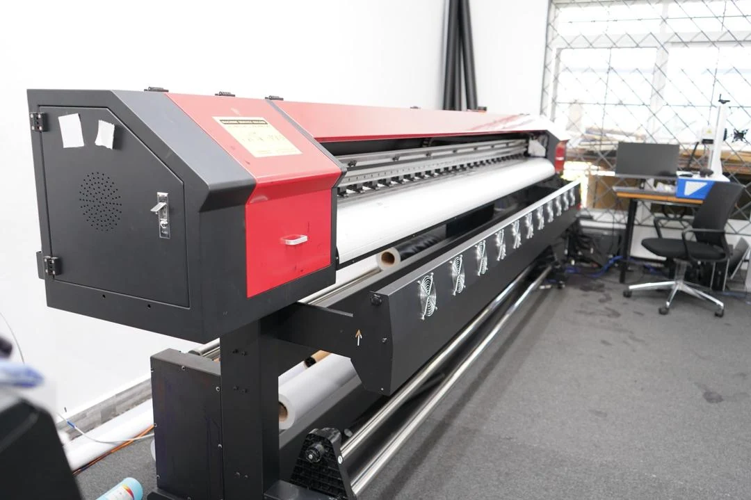 Large format printing machine